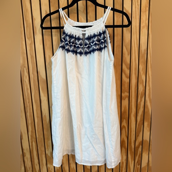 Susana Monaco Dresses & Skirts - Susana Monaco White and Blue Dress - sz 4